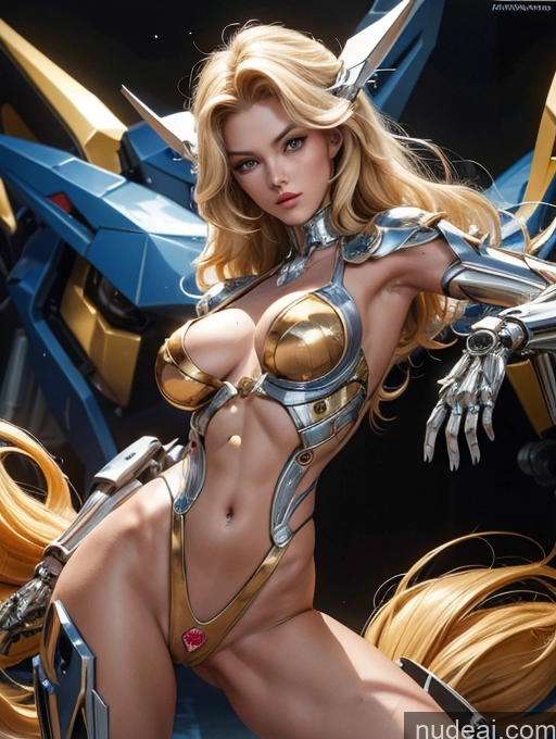 related ai porn images free for Sexy Face SuperMecha: A-Mecha Musume A素体机娘 Miss Universe Model Small Tits Small Ass Skinny Muscular Perfect Body Pubic Hair 18 Blonde Long Hair Italian Surrealist Close-up View Spreading Legs