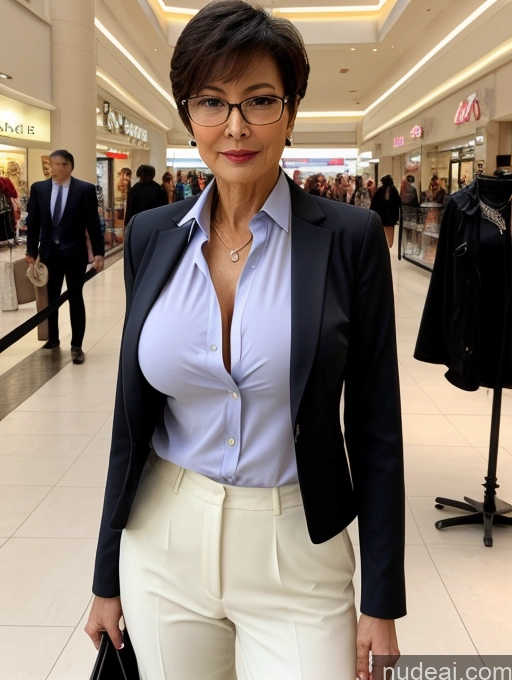 related ai porn images free for Milf Perfect Boobs Beautiful Glasses Perfect Body 60s Seductive Pixie Chinese Mall Blouse Casual Jacket Professor Secretary Shirt Stylish Suit Cleavage Detailed Sexy Face