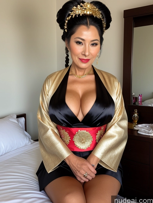 related ai porn images free for One Perfect Boobs Beautiful Lipstick Perfect Body Tanned Skin 70s White Hair Braided German Bedroom Front View Gold Jewelry Sexy Face Milf Satin Geisha