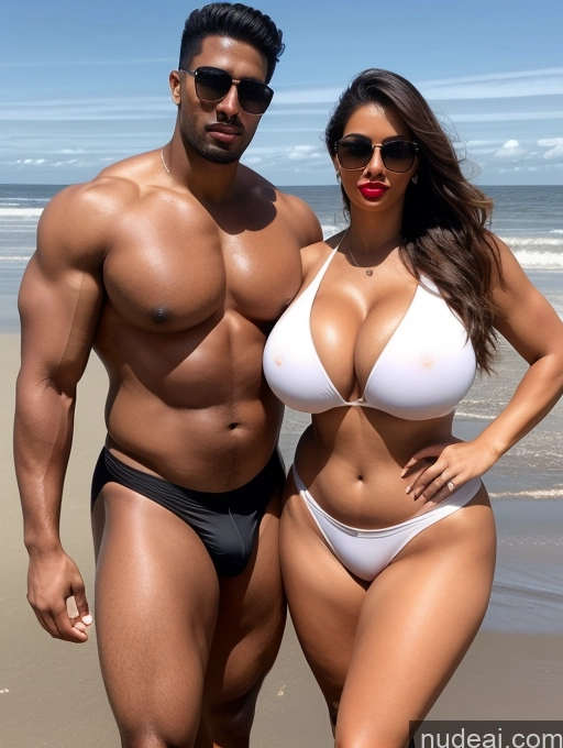 related ai porn images free for Huge Boobs Perfect Boobs Busty Beautiful Glasses Lipstick Muscular Big Ass Fat Thick Chubby Tall Big Hips Perfect Body 20s Pouting Lips Bangs Beach Long Legs Abs Latina Woman + Man Tanned Skin Suit