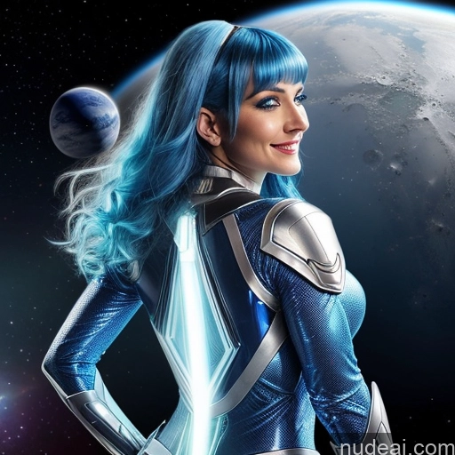 related ai porn images free for Deep Blue Eyes Art By Mooncryptowow Superhero 30s Blue Hair Ahegao Happy Space Suit Transparent Bangs Ethiopian Cyborg Busty Perfect Boobs Sci-fi Armor Diamond Jewelry Back View