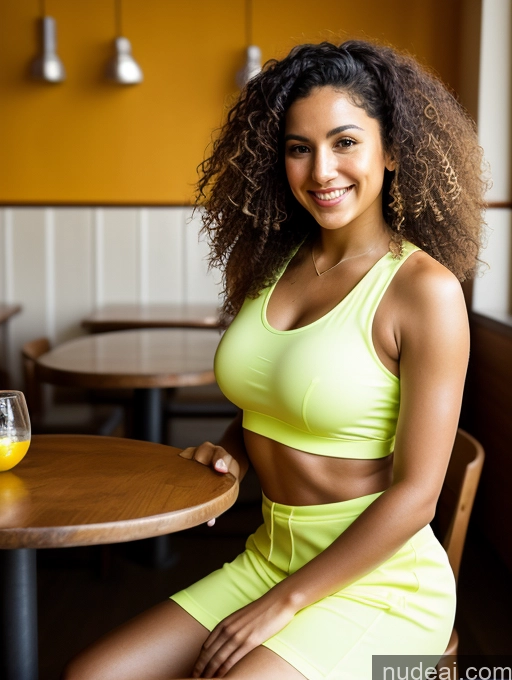 related ai porn images free for Woman One Perfect Boobs Small Tits Big Ass Big Hips Short Perfect Body Curly Hair Tanned Skin 20s Happy Brunette Brazilian Restaurant Front View Jumpsuit Tennis Bright Lighting Detailed Simple Sexy Face