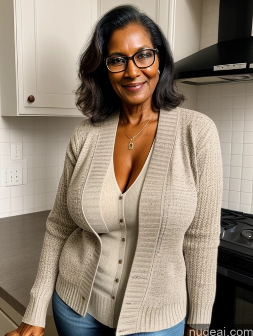 related ai porn images free for Milf Two Perfect Boobs Perfect Body Dark Skin 70s Indian Kitchen Jacket Jeans Professor Secretary Stylish Sweater Cleavage Partially Nude Detailed