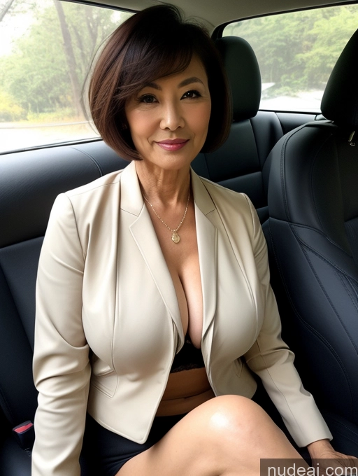 related ai porn images free for Milf Perfect Boobs Beautiful Perfect Body Short Hair 70s Chinese Car Bra Jacket Professor Stylish Suit Cleavage Detailed Sexy Face