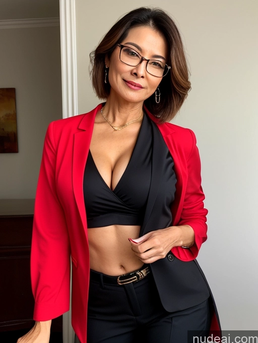 related ai porn images free for Milf Perfect Boobs Beautiful Glasses Perfect Body 60s Seductive Pixie Chinese Party Blouse Casual Jacket Professor Secretary Shirt Stylish Suit Cleavage Detailed Sexy Face