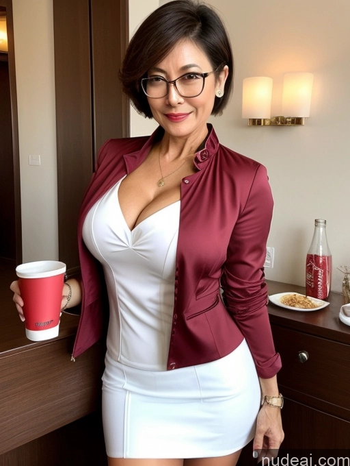 related ai porn images free for Milf Perfect Boobs Beautiful Glasses Perfect Body 60s Seductive Pixie Chinese Party Blouse Casual Jacket Professor Secretary Shirt Stylish Suit Cleavage Detailed Sexy Face