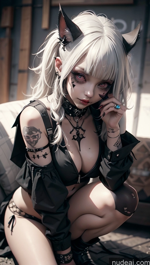 related ai porn images free for Tanned Skin Close-up View Crop Top Niji3D Boots No Panties? Pubic Hair Clown Busty Goth Fat Squatting Buxomy Gothic Punk Girl