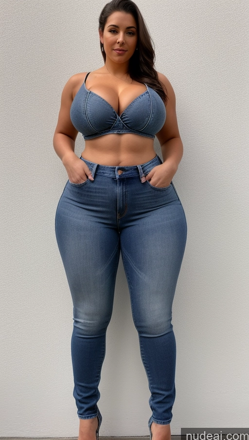 related ai porn images free for Athlete Big Ass Big Hips Jeans Perfect Boobs Front View