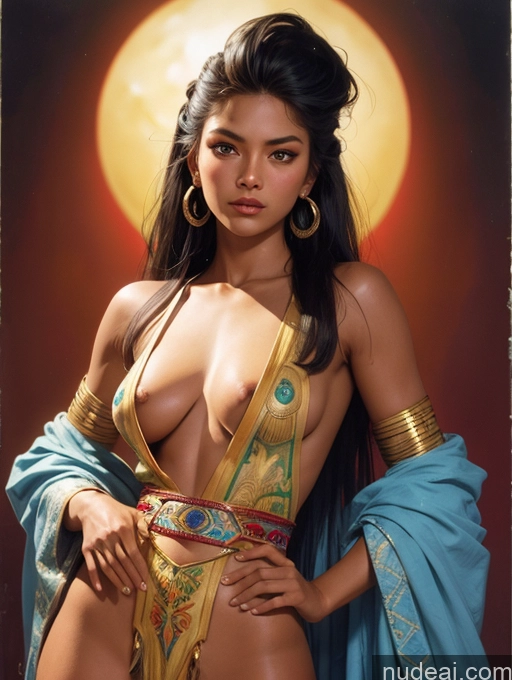 related ai porn images free for Tanned Skin Front View Traditional Art By Boris Vallejo Boris Vallejo Art Style Filipina