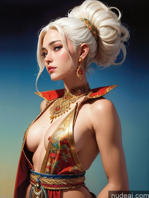 related ai porn images free for Traditional Art By Boris Vallejo Boris Vallejo Art Style White Hair Dynamic View Thai Short