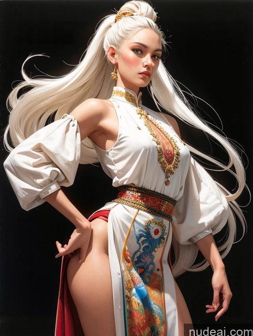 related ai porn images free for Traditional Art By Boris Vallejo Boris Vallejo Art Style White Hair Dynamic View Skinny Short Long Hair Makima, Braided Ponytail Vietnamese