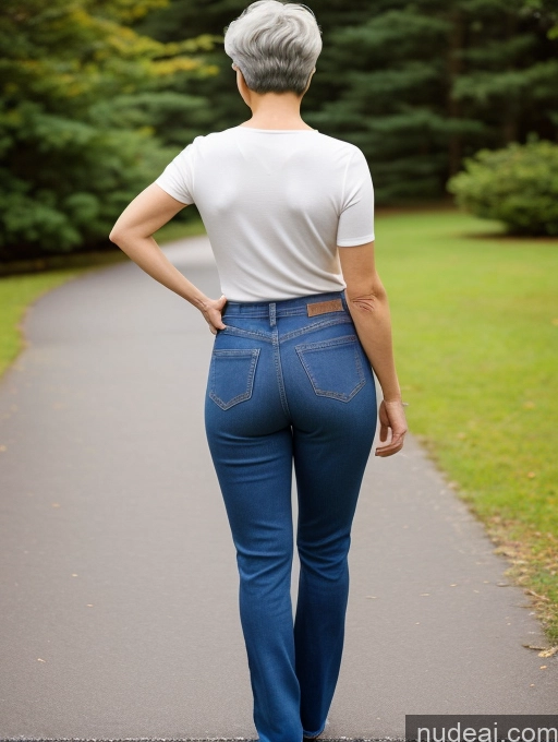 related ai porn images free for 70s Pixie Jeans Back View