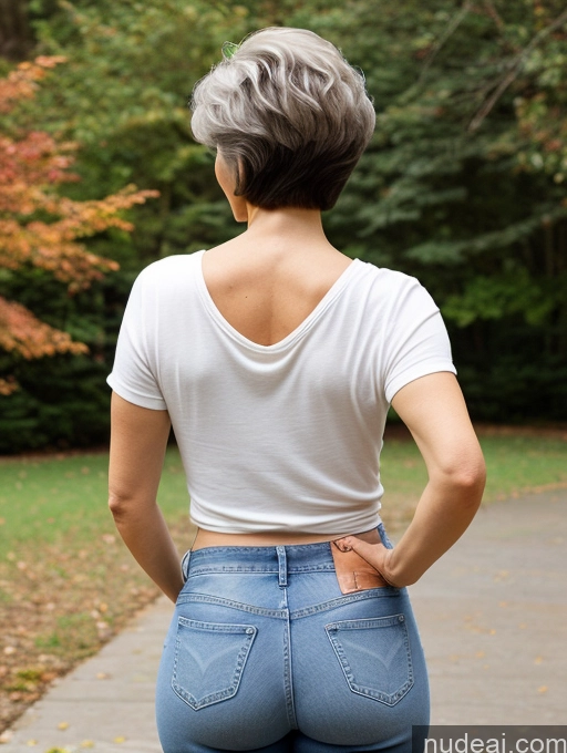 related ai porn images free for 70s Pixie Jeans Back View Bending Over