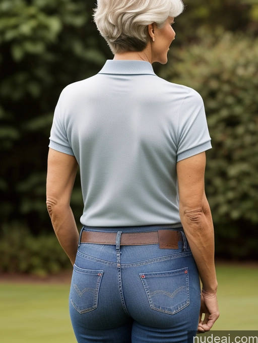 related ai porn images free for 80s Working Out Jeans Pixie Back View Polo