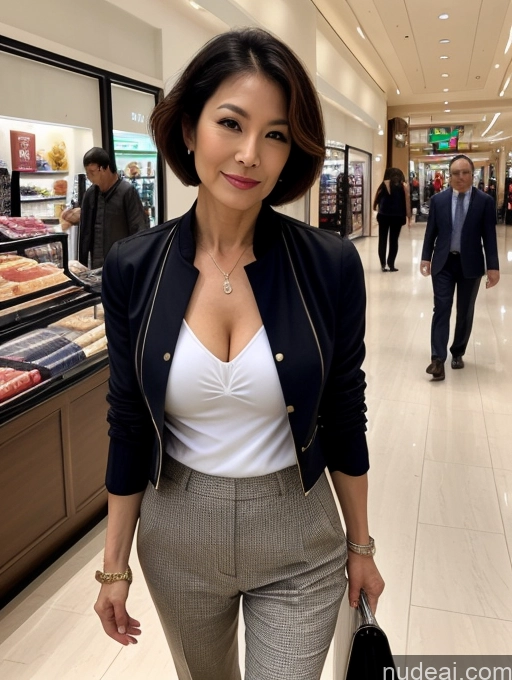 related ai porn images free for Milf Perfect Boobs Perfect Body Short Hair 70s Chinese Mall Blouse Bra Casual Jacket Professor Secretary Shirt Stylish Suit Cleavage Detailed