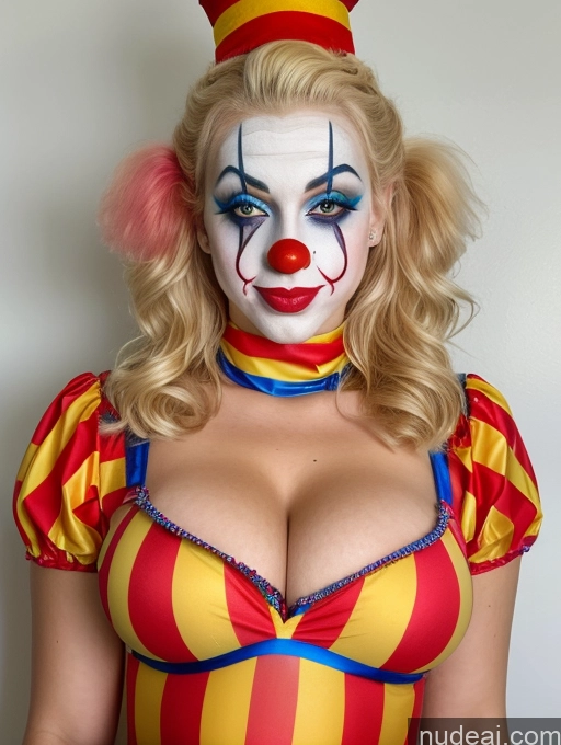 related ai porn images free for Egyptian Blonde 18 Slicked Busty Clown