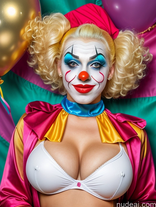 related ai porn images free for Egyptian Blonde 18 Slicked Busty Clown