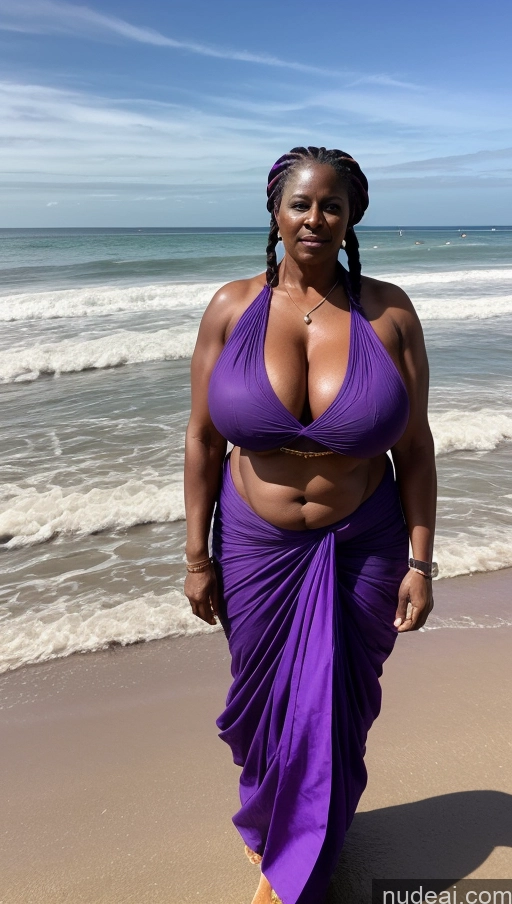 related ai porn images free for Milf Huge Boobs Muscular Big Ass Abs Thick Fat Big Hips Tall Sexy Face Busty Dark Skin Braided T-pose 60s Black Seductive Purple Hair Tattoos Beach Front View Blouse Sari