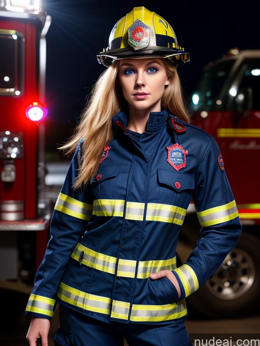 related ai porn images free for One Dark Lighting Detailed Deep Blue Eyes Firefighter