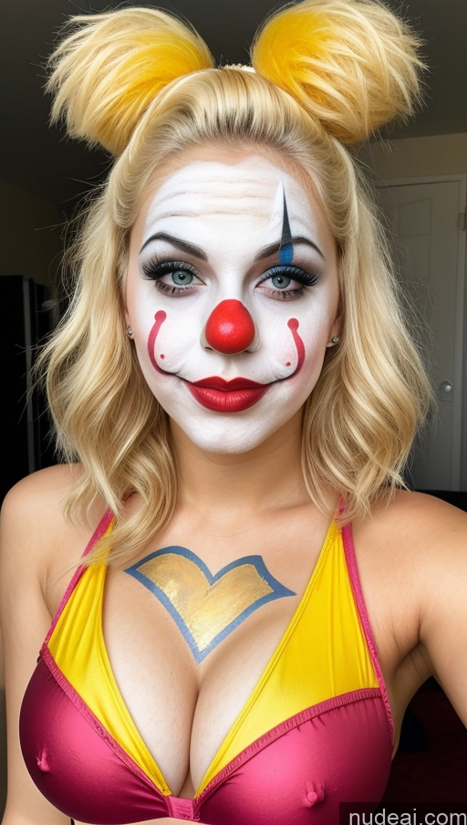 related ai porn images free for 18 Busty Egyptian Slicked Blonde Clown