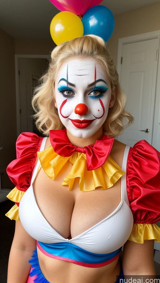 related ai porn images free for 18 Busty Egyptian Slicked Blonde Clown