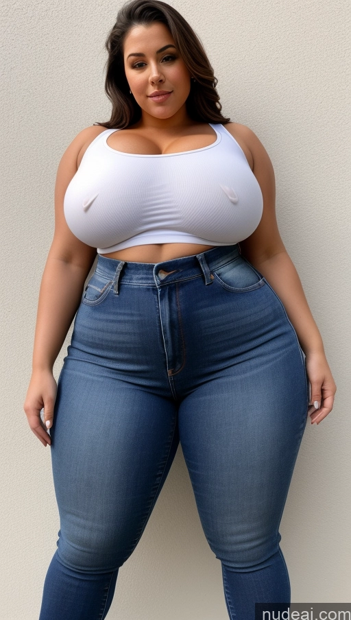 related ai porn images free for Busty Perfect Boobs Athlete Front View Big Ass Big Hips Jeans