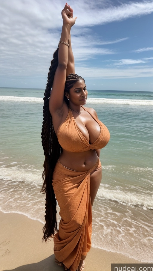 related ai porn images free for Milf Busty Huge Boobs Beautiful Big Ass Thick Big Hips Tall Seductive Ginger Braided Indian Front View Sexy Face Beach Cleavage 50s T-pose Blouse Sari Tattoos Dark Skin