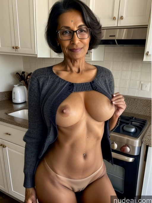 related ai porn images free for Milf Two Perfect Boobs Perfect Body Dark Skin 70s Indian Kitchen Bra Jacket Jeans Professor Secretary Sweater Cleavage Partially Nude Detailed Cum On Belly