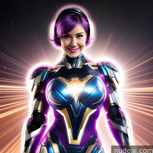 related ai porn images free for Woman Bodybuilder Cyborg Busty Muscular Abs Black Hair Purple Hair Bobcut SSS: A-Mecha Musume A素体机娘 Neon Lights Clothes: Purple Portuguese Superhero Perfect Boobs 30s Laughing Happy Transparent Front View