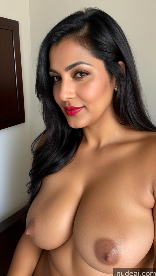 related ai porn images free for Woman One Beautiful Lipstick Black Hair Close-up View Slicked 40s Indian Thick Busty