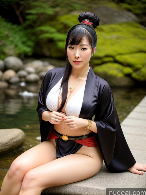 related ai porn images free for Perfect Boobs Perfect Body Oiled Body Fairer Skin Sexy Face Black Hair Hair Bun Japanese Onsen Kimono Cleavage Jewelry Pearl Jewelry High Heels Thigh Socks Traditional Superhero Athlete