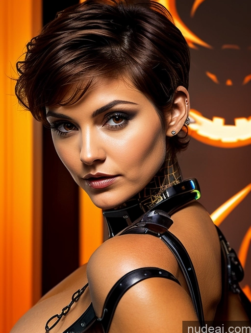 related ai porn images free for Perfect Boobs Pubic Hair Tanned Skin Pixie French Halloween Futuristicbot V2 Huge Tits, Hard Nipples Brunette