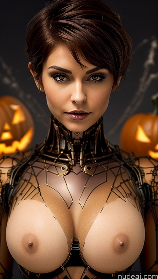 related ai porn images free for Perfect Boobs Pubic Hair Tanned Skin Pixie French Halloween Futuristicbot V2 Huge Tits, Hard Nipples Brunette