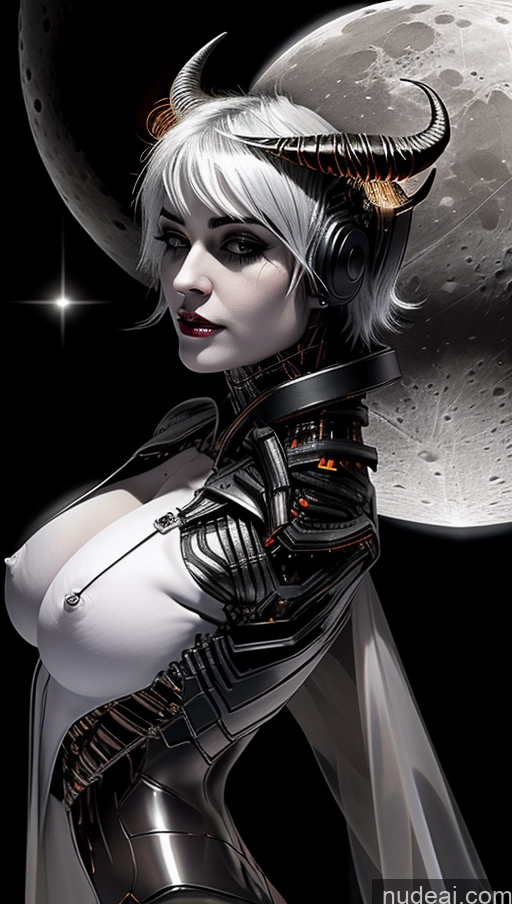 related ai porn images free for Perfect Boobs Pubic Hair Tanned Skin Pixie French Moon Close-up View Halloween Futuristicbot V2 Huge Tits, Hard Nipples Succubus White Hair