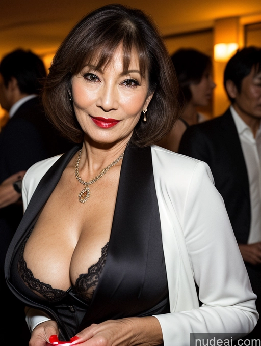 related ai porn images free for Milf Perfect Boobs Perfect Body Beautiful Lipstick Small Tits 70s Sexy Face Seductive Japanese Party Blouse Jacket Suit Stylish Secretary Professor Cleavage Dark Lighting Detailed Bobcut