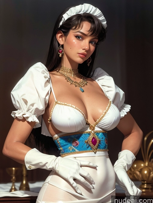 related ai porn images free for Small Tits Tanned Skin Bangs French Front View Traditional Jewelry Art By Boris Vallejo Boris Vallejo Art Style Maid Gloves