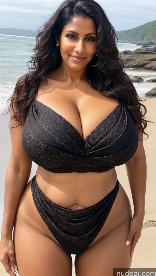 related ai porn images free for Milf Busty Huge Boobs Beautiful Tattoos Muscular Thick Big Hips Tall Curly Hair Dark Skin 50s Seductive Indian Beach Blouse Sari Cleavage Sexy Face T-pose Black Hair Close-up View Abs Big Ass