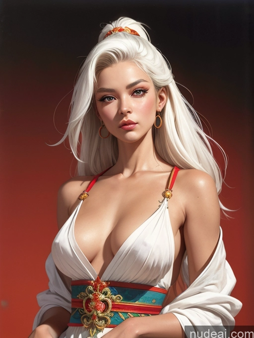 related ai porn images free for Small Tits Tanned Skin Chinese Front View Traditional Art By Boris Vallejo Boris Vallejo Art Style White Hair