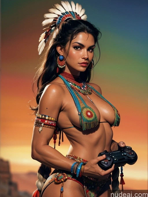 related ai porn images free for Small Tits Tanned Skin Native American Front View Traditional Art By Boris Vallejo Boris Vallejo Art Style Gaming