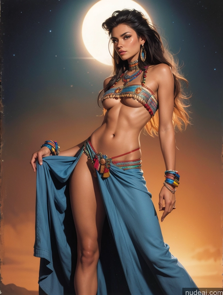 related ai porn images free for Small Tits Tanned Skin Native American Front View Traditional Art By Boris Vallejo Boris Vallejo Art Style Long Skirt Straddling