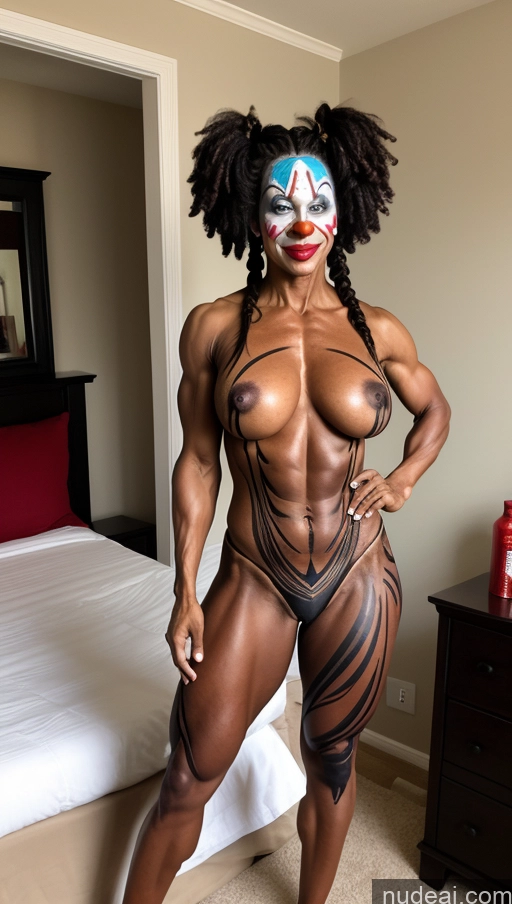 related ai porn images free for Milf Muscular Abs Thick Dark Skin Braided Pubic Hair Big Ass Bodypaint Clown Bedroom Superhero 50s