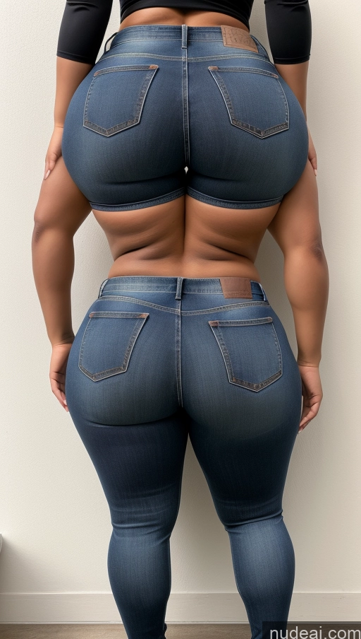 ai nude image of araffe butt lifter in jeans showing off her butt pics of Big Ass Big Hips Athlete Jeans