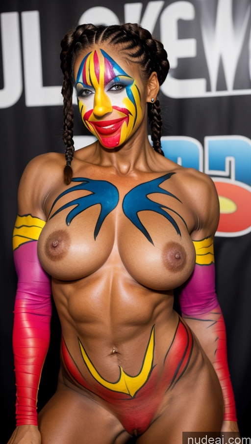 related ai porn images free for Milf Muscular Abs Big Ass Thick Dark Skin Pubic Hair Braided Bodypaint Superhero Big Hips Nude Black Hair Stage Perfect Boobs Tall 80s Clown