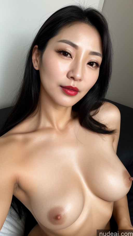 related ai porn images free for One Small Tits Beautiful Lipstick 40s Black Hair Slicked Korean Woman Close-up View Detailed