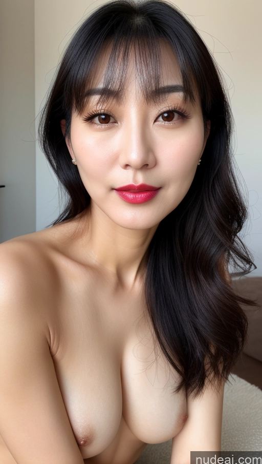 related ai porn images free for One Small Tits Beautiful Lipstick 40s Black Hair Slicked Korean Woman Close-up View Detailed