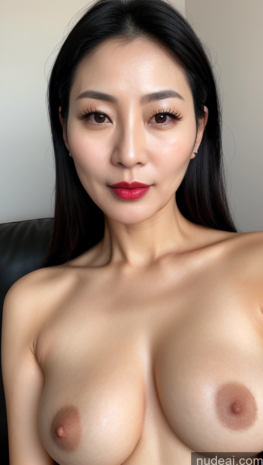 related ai porn images free for Woman One Perfect Boobs Beautiful Lipstick 40s Black Hair Slicked Korean Close-up View Detailed