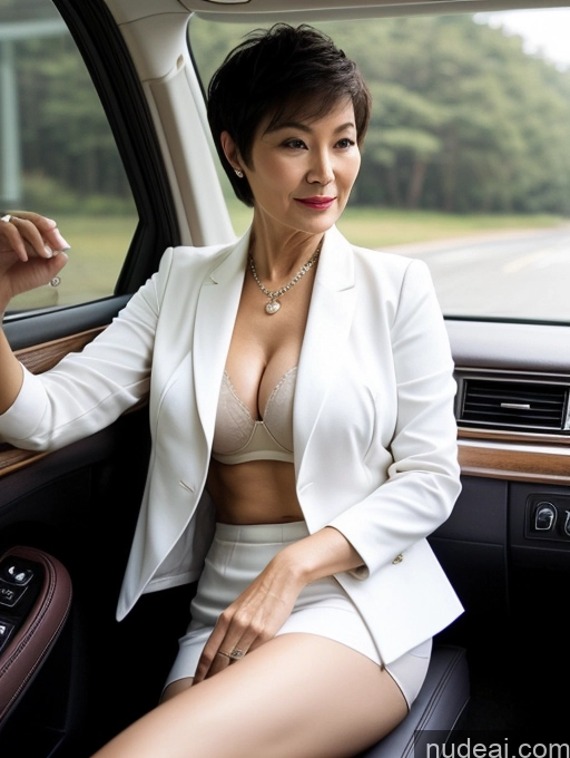 related ai porn images free for Milf Perfect Boobs Beautiful Perfect Body Short Hair 70s Chinese Car Bra Jacket Professor Stylish Suit Cleavage Detailed Sexy Face