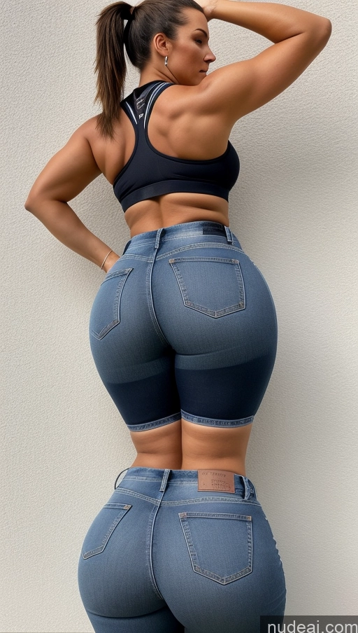 related ai porn images free for Big Ass Big Hips Athlete Jeans Ponytail