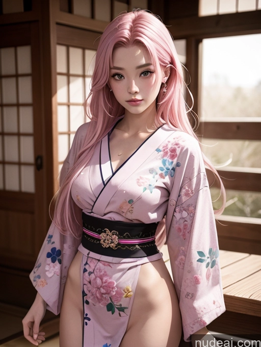 related ai porn images free for Model One Beautiful Skinny 18 Long Hair Japanese Pink Hair Concept Painted Clothes (Bodypaint)