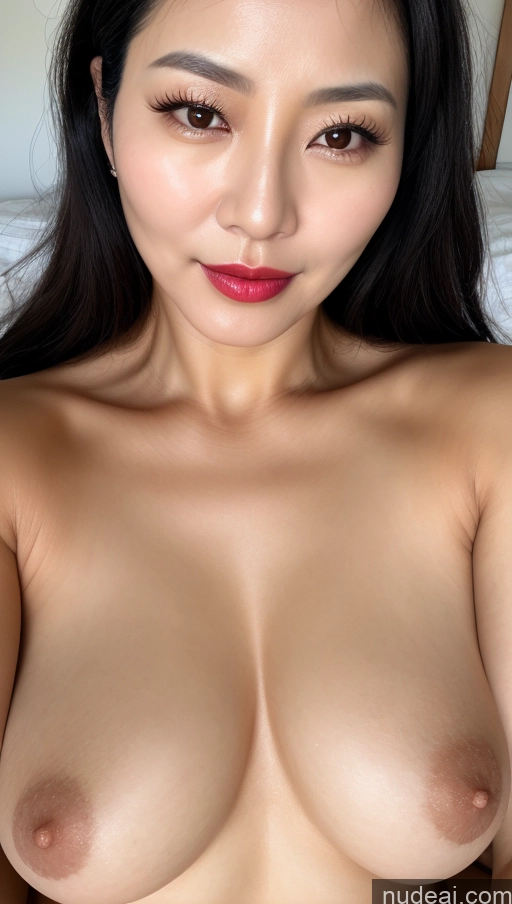 related ai porn images free for Woman One Perfect Boobs Beautiful Lipstick 40s Black Hair Korean Close-up View Detailed